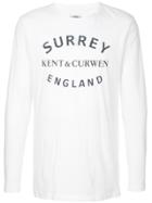 Kent & Curwen Printed T-shirt - White
