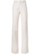 Gucci Mid-rise Flared Trousers - White