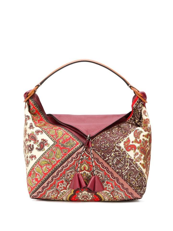 Etro Paisley Print Tote - Red