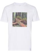 Just A T-shirt Jason Fulford Forest T-shirt - White