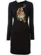 Stella Mccartney Tiger Embroidered Dress