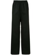 Undercover Cropped Wide-leg Trousers - Black