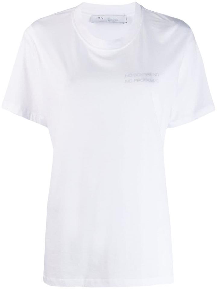 Iro No Boyfriend No Problems T-shirt - White