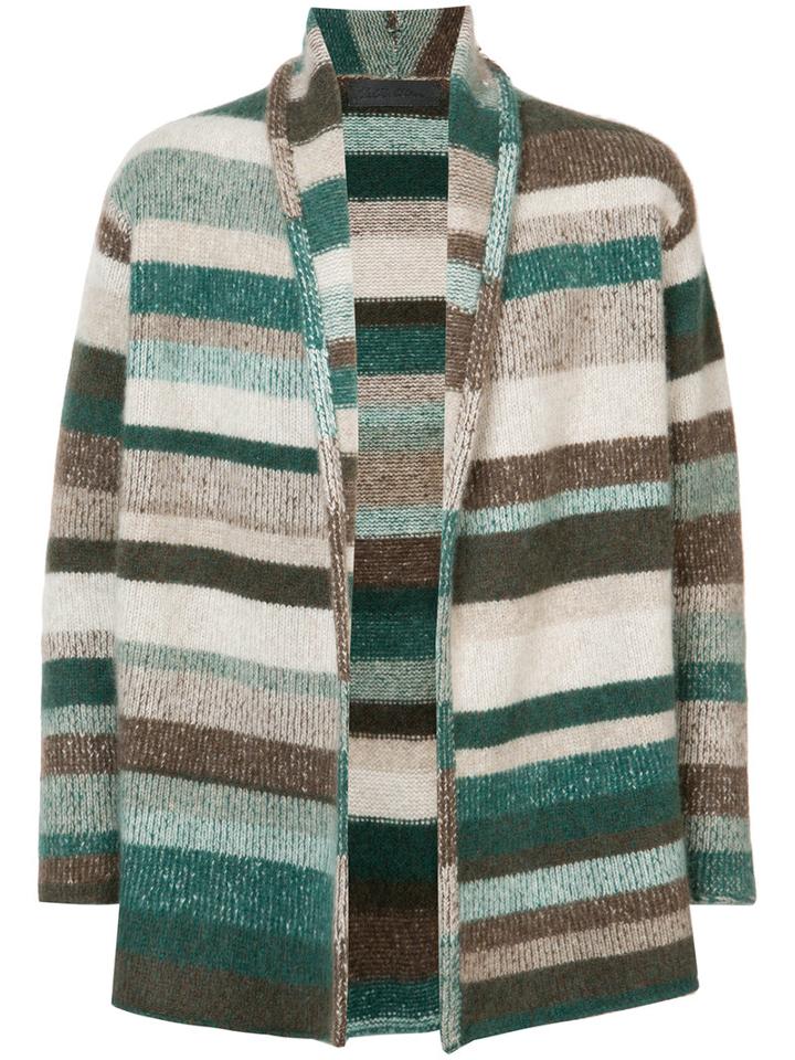 The Elder Statesman - Italy Smoking Cardigan - Unisex - Cashmere - M, Brown, Cashmere