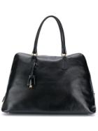 Prada Pre-owned 1990's Trapeze Tote - Black