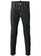 Dsquared2 Skater Jeans, Men's, Size: 48, Blue, Cotton/spandex/elastane/leather