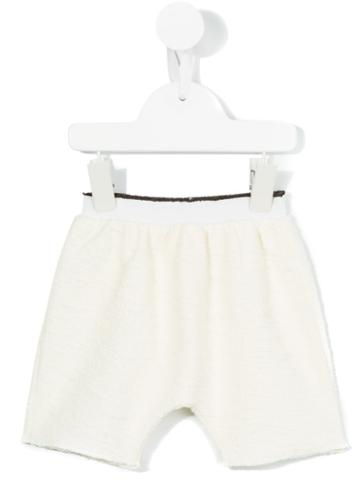 Amelia Milano - Relaxed Trousers - Kids - Cotton - 9-12 Mth, White