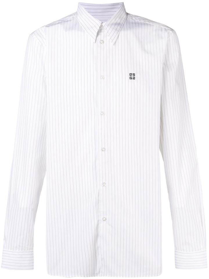 Givenchy Striped 4g Shirt - White
