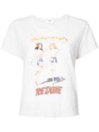 Re/done Devil Girls Graphic Tee - White