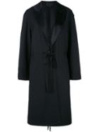 Alexander Wang - Long Hooded Parka - Women - Silk/polyester/mohair/wool - Xs, Black, Silk/polyester/mohair/wool