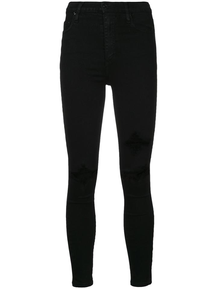 Nobody Denim Siren Skinny Ankle Alchemy - Black