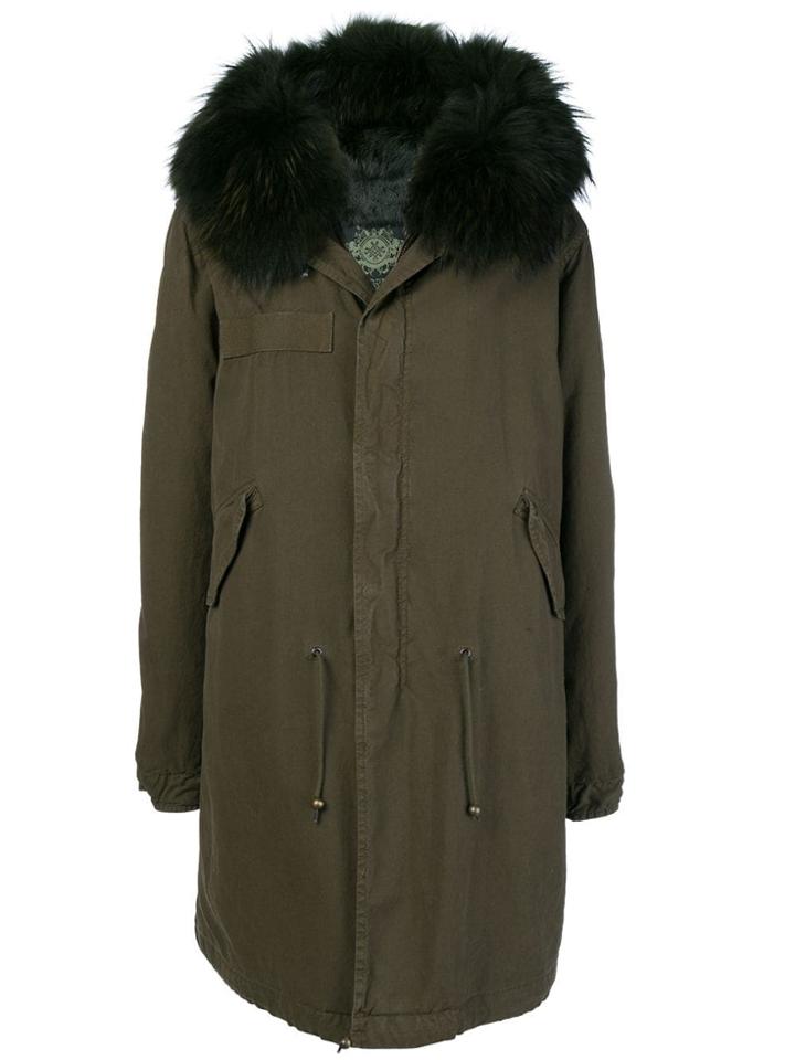 Mr & Mrs Italy Mid-length Parka Coat - Green