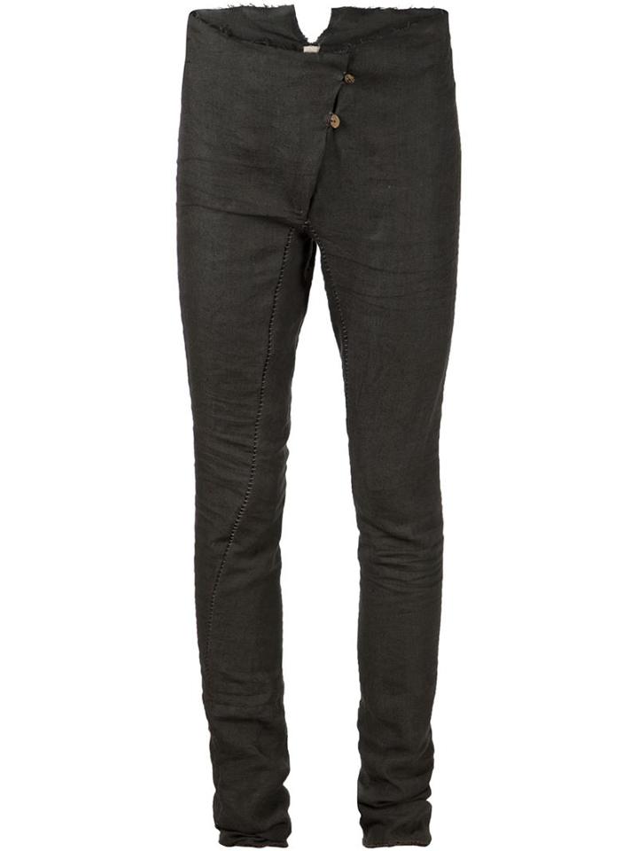 A Diciannoveventitre Raw Cut Skinny Trousers