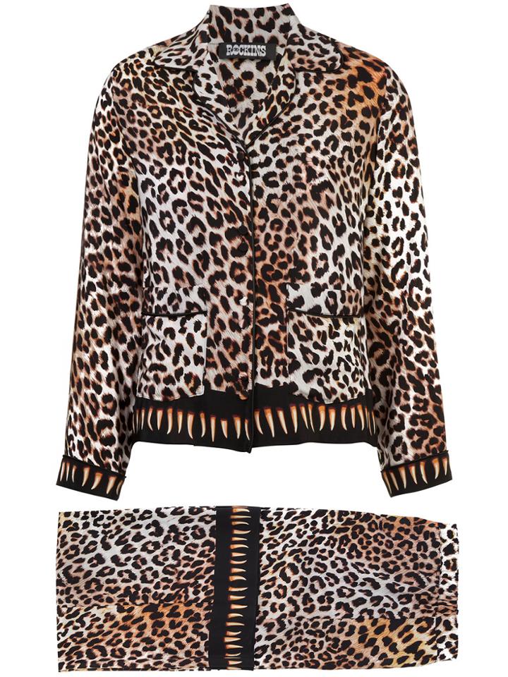 Rockins Leopard Print Set - Brown
