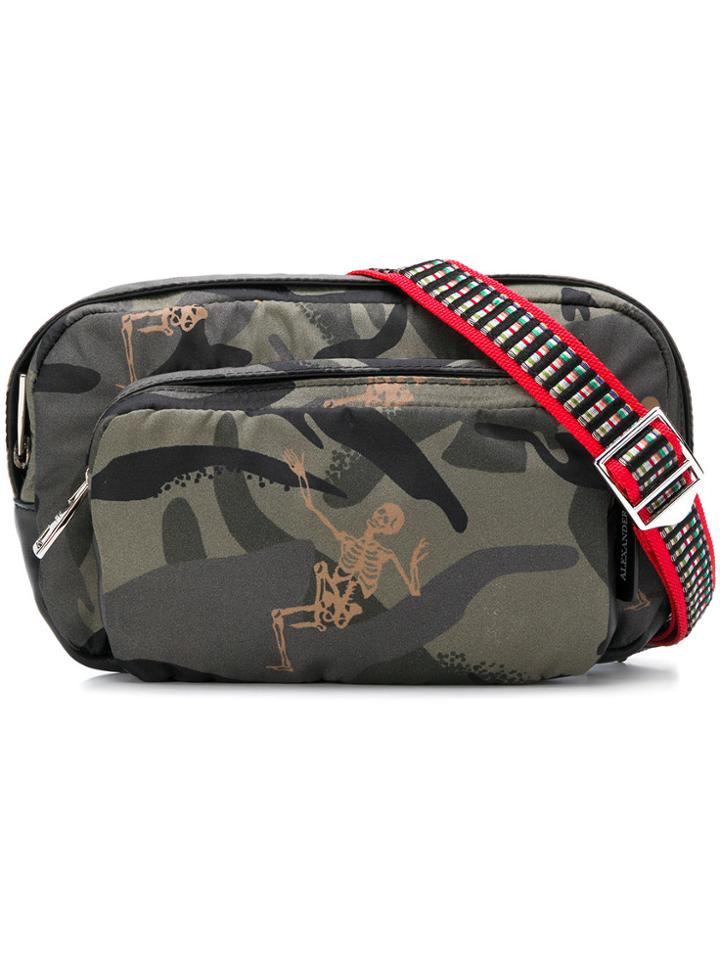 Alexander Mcqueen Camo Belt Bag - Green