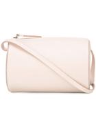 Building Block Cylinder Bag, Women's, Nude/neutrals, Leather