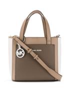 Michael Michael Kors Colour Block Tote Bag - Green