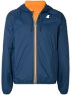 K-way Contrast Zip Jacket - Blue