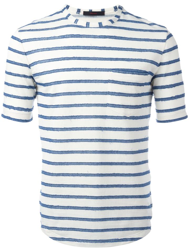 The Gigi Striped T-shirt - White