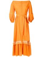 Clube Bossa Nisse Fringed Maxi Dress - Orange