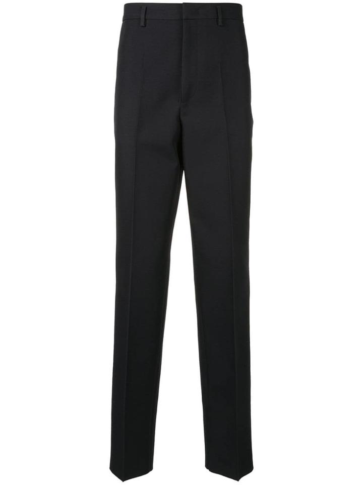 Jil Sander Straight-fit Tailored Trousers - Black