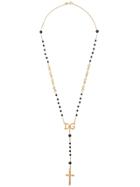 Dolce & Gabbana Beaded Rosary Necklace - Gold