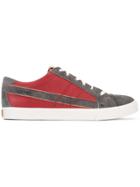 Diesel Lace-up Sneakers - Red