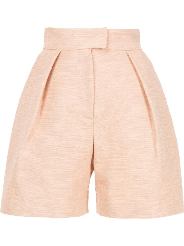 Martin Grant High-waisted Tailored Shorts - Pink
