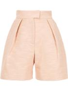 Martin Grant High-waisted Tailored Shorts - Pink