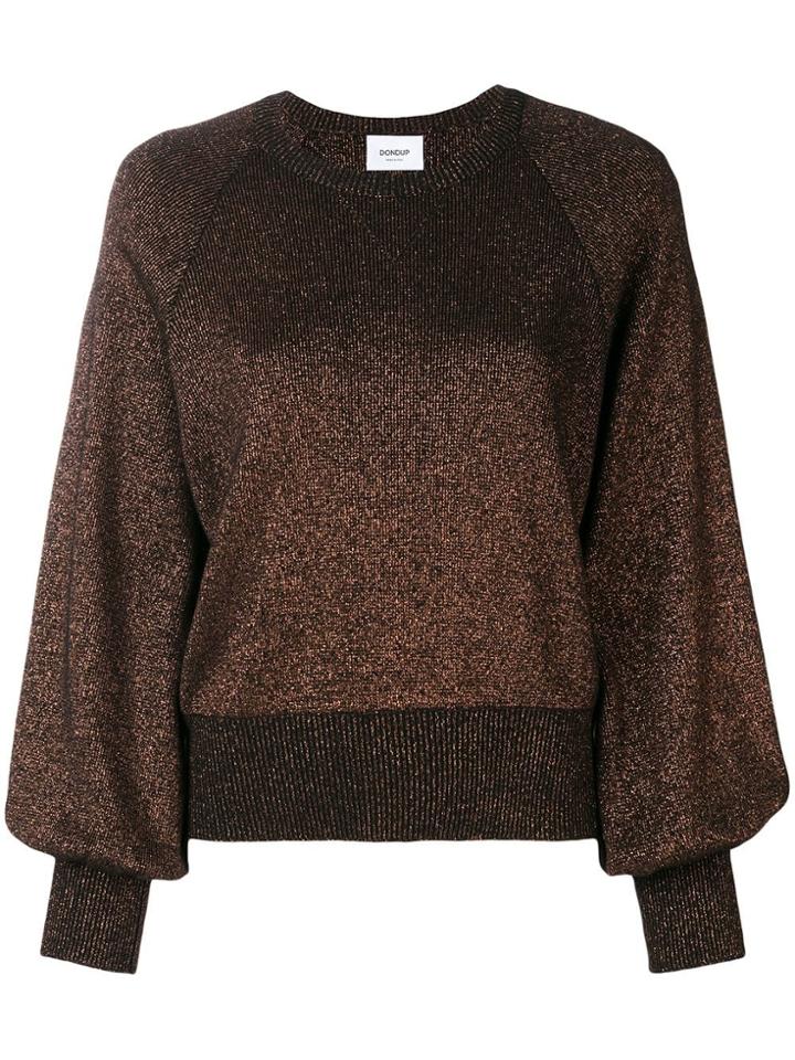 Dondup Glitter Knit Jumper - Black