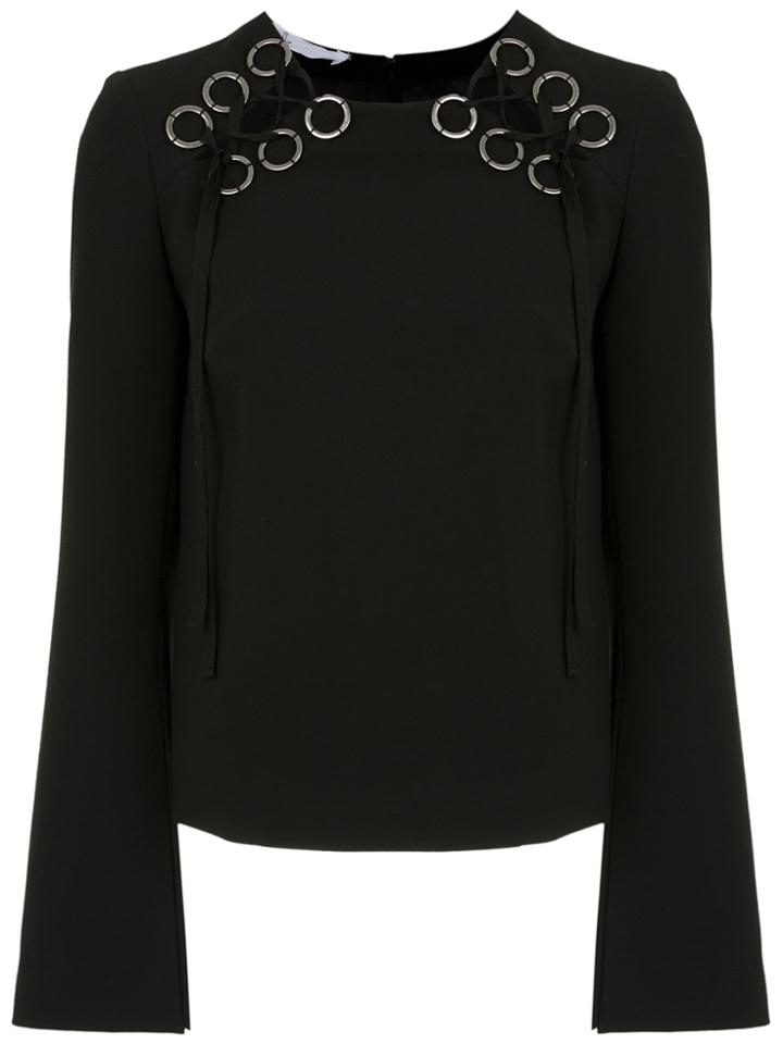 Nk Drawstring Blouse - Black