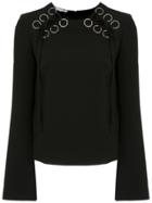 Nk Drawstring Blouse - Black