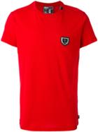 Plein Sport Chest Patch T-shirt, Men's, Size: Xxl, Red, Cotton