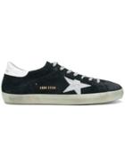 Golden Goose Deluxe Brand Blue Suede Superstar Sneakers