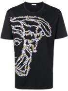 Versace Collection Half-medusa Print T-shirt - Black