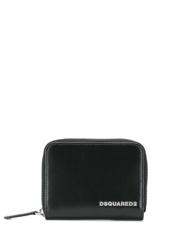 Dsquared2 Logo Plaque Wallet - Black