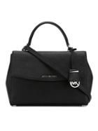 'ava' Tote, Women's, Black, Leather, Michael Michael Kors