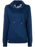 Philipp Plein Logo Hoodie - Blue