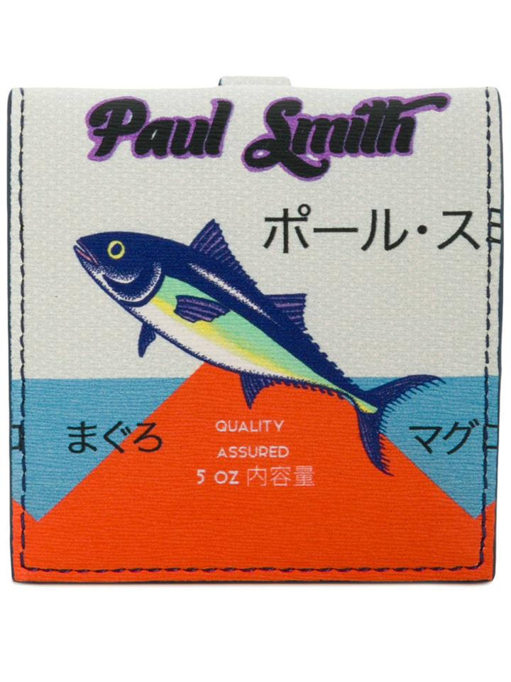 Paul Smith Tuna Printed Wallet - White
