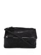 Givenchy Pandora Mini Bag In Old Pepe Leather - Black