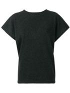 Salvatore Ferragamo Short Sleeve Sweater - Grey