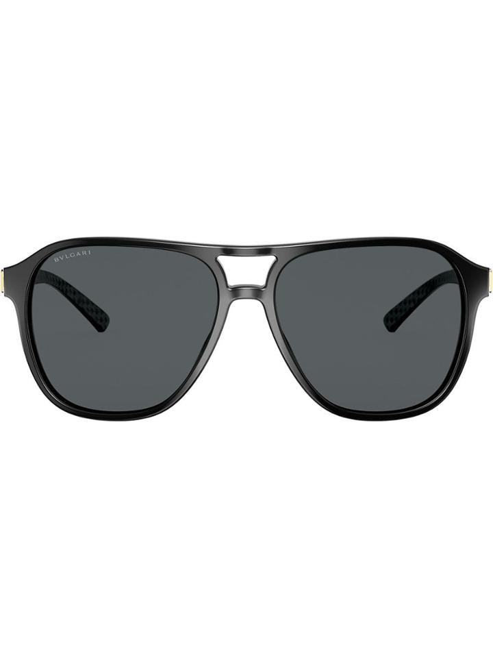Bulgari Diagono Sunglasses - Black