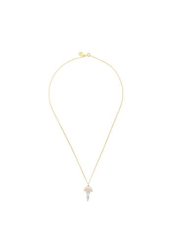 V By Laura Vann Pendant Necklace - Metallic