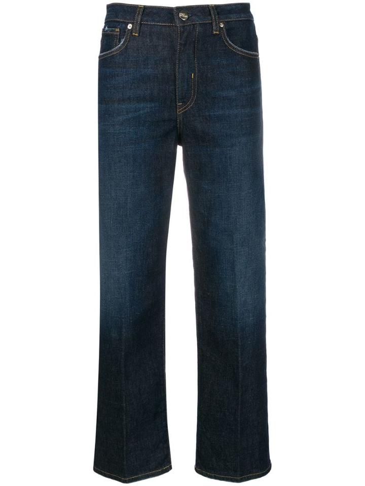 Two Denim Elisabeth Cropped Jeans - Blue