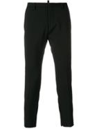 Dsquared2 Cropped Tapered Trousers - Black
