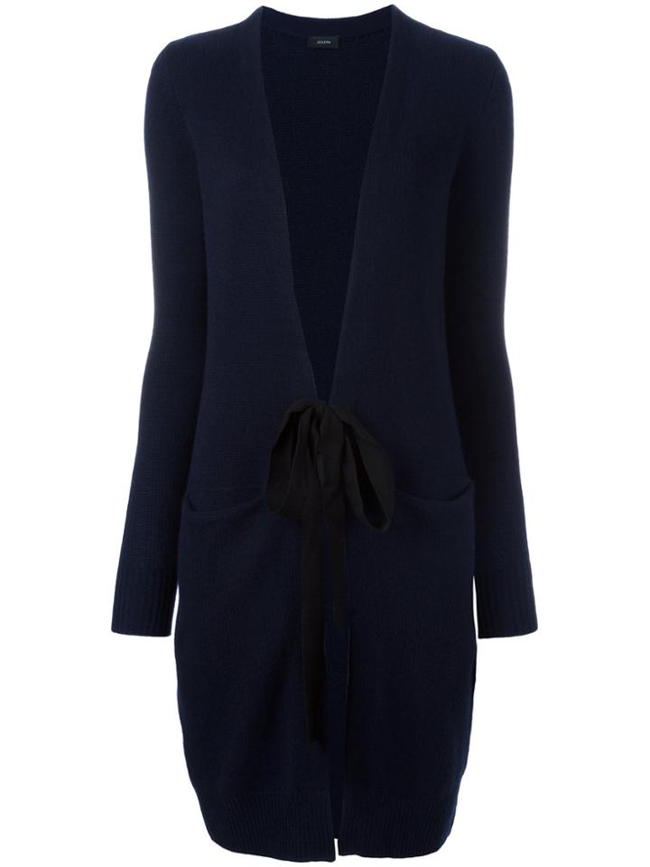Joseph Cashmere Long Cardigan - Blue