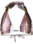 Mona Champagne Skin Bikini Top - Pink