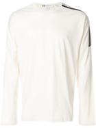 Y-3 Shoulder Stripe Top - White