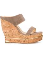 Paloma Barceló Jacqueline Sandals, Women's, Size: 37, Nude/neutrals, Lama Fur/leather