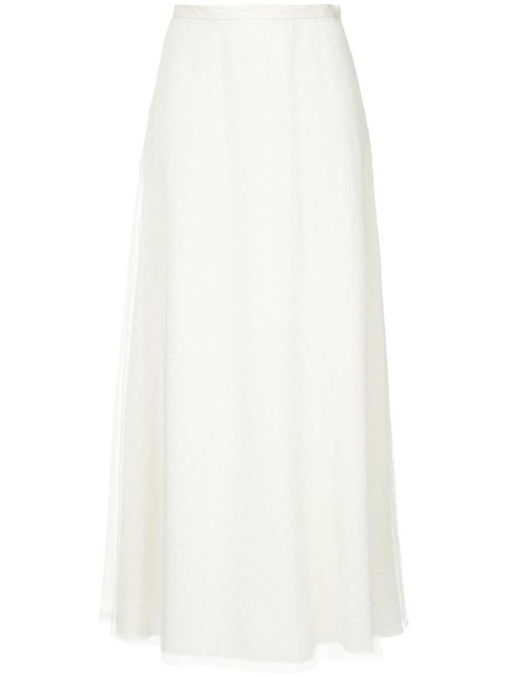Red Valentino High-waisted Skirt - White